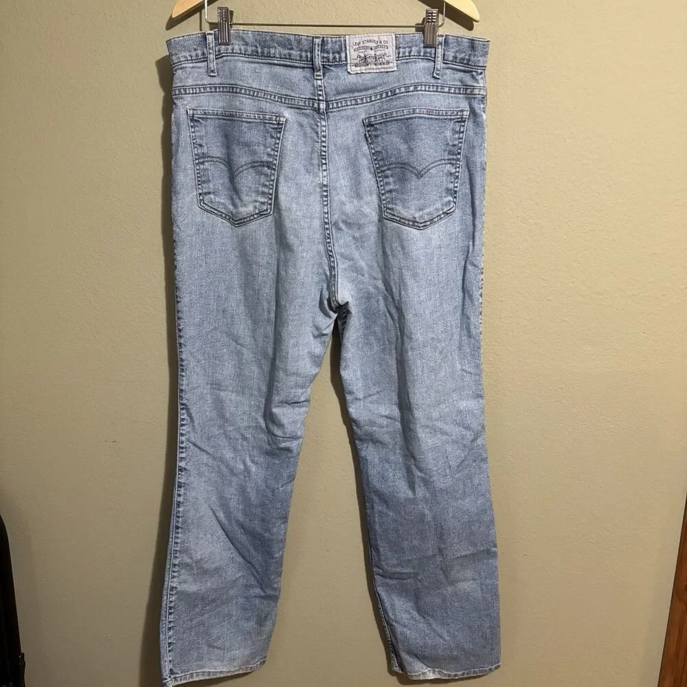 Levis Vintage Gray Tab Flex Jeans Soft 38 x 30 695 Rare